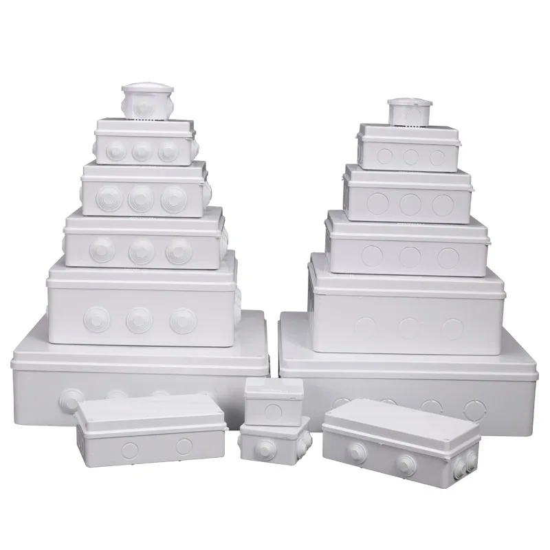 Cable Gland Waterproof - Outdoor waterproof power box ABS plastic