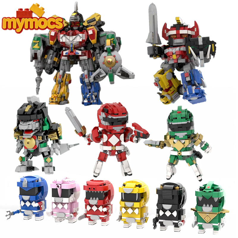 Renewable Energy Lego - Mymocs Kyoryu Movie Action Figures Powered