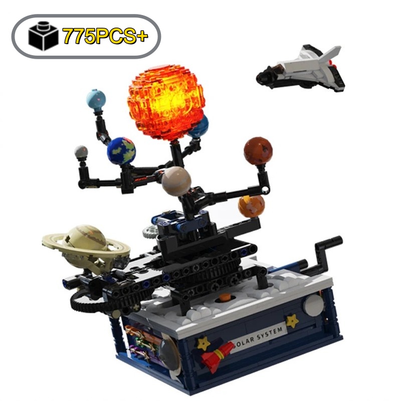 Renewable Energy Lego - FUNXINEE Technical Space Exploration Series Rotating