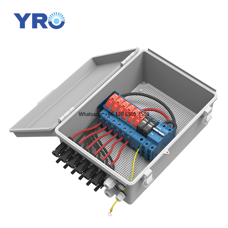Solar Combiner Box - Waterproof IP65 DC Junction Box 550V