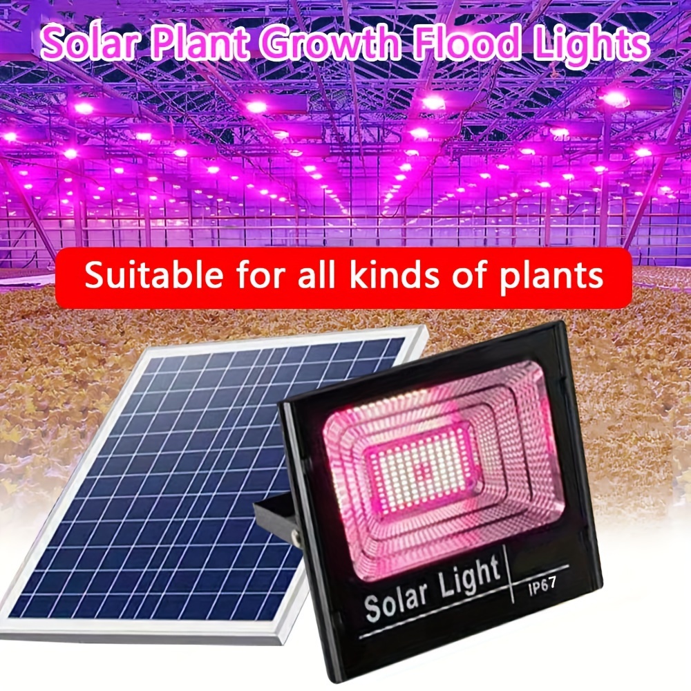 Renewable Energy Project - 35/60W Solar LED Grow Light Full