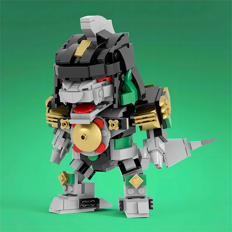 MOC Mighty Morphined Power-Ran - Renewable Energy Lego review and price