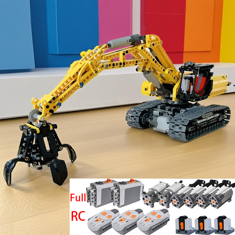 NEW Technical Excavator Full R - Renewable Energy Lego review and price