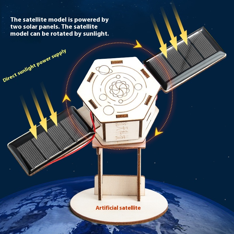 DIY Solar Satellite Artificial - Renewable Energy Model review and price