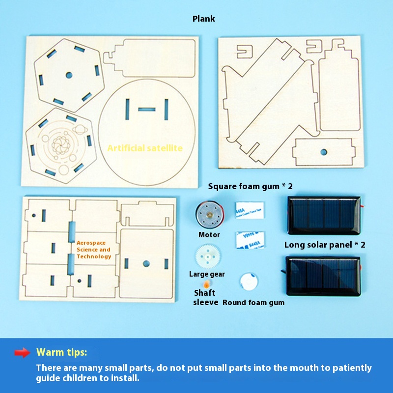 DIY Solar Satellite Artificial - Renewable Energy Model review and price