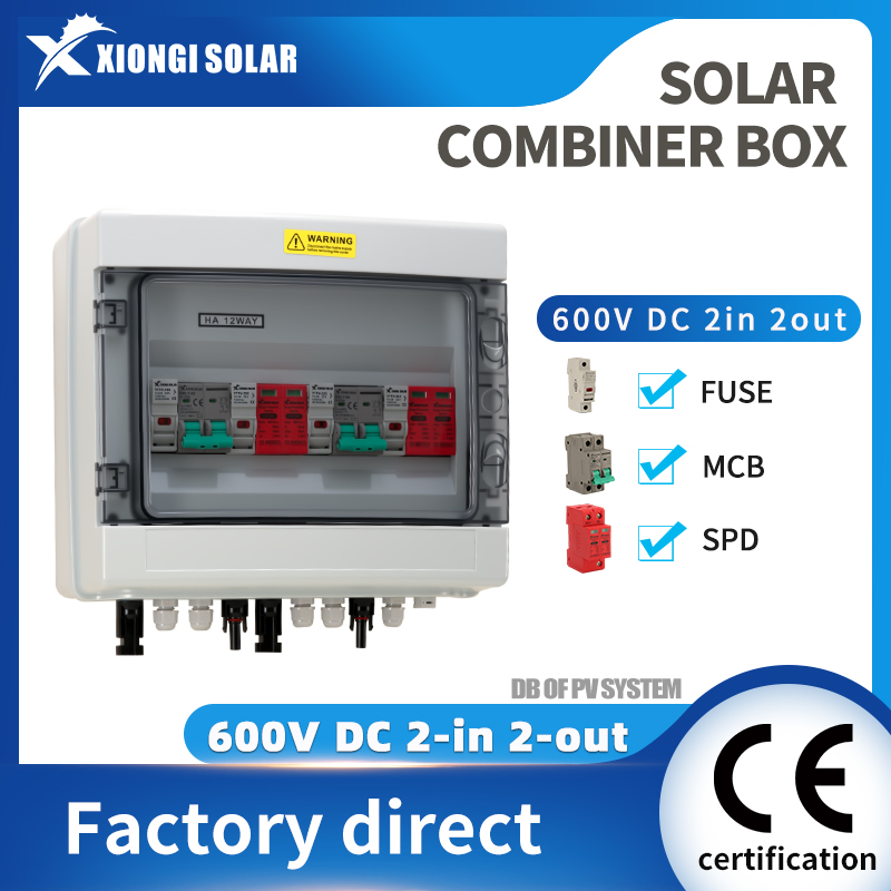 XIONGISOLAR High-quality 600V  - Solar Combiner Box review and price