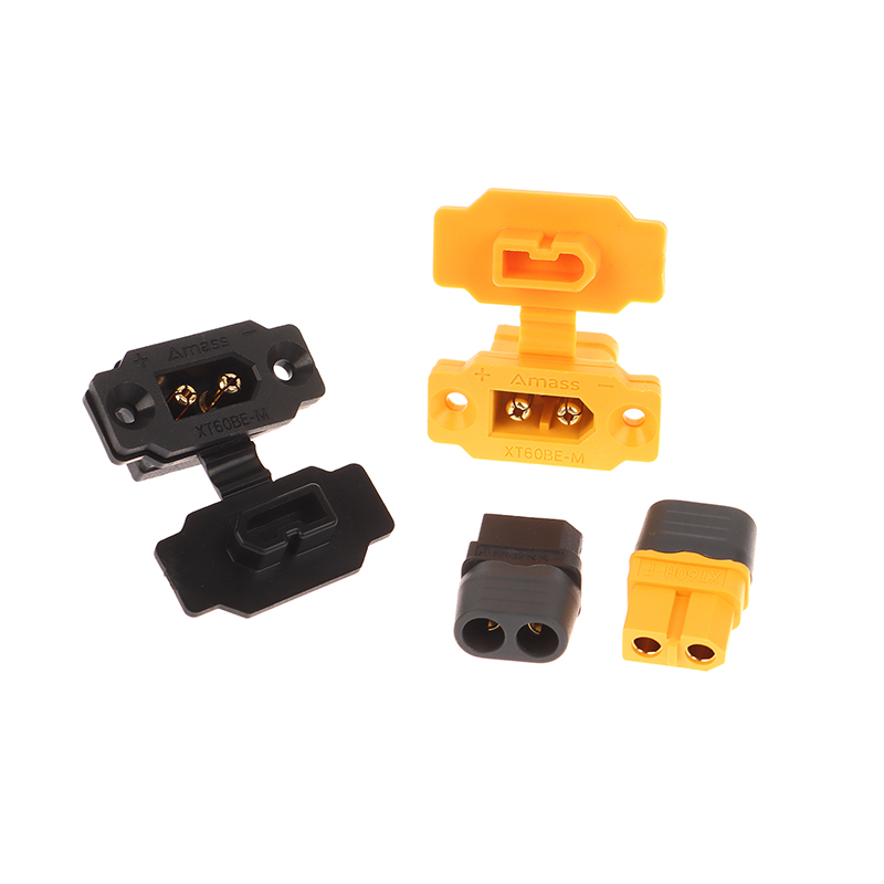 5pcs Black Yellow XT60BE-M Mal - Cable Gland Waterproof review and price