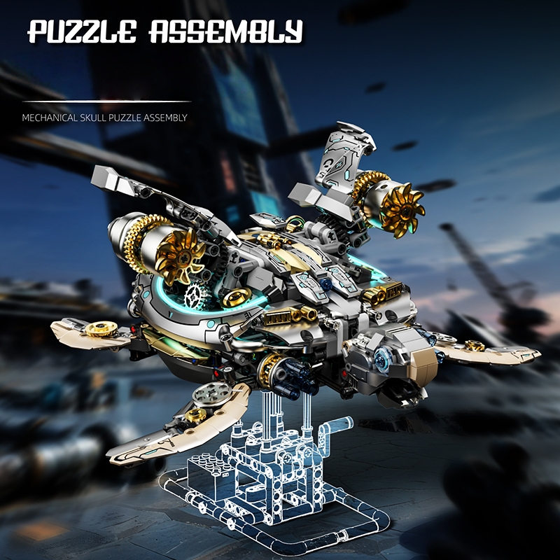 Mechanical Sea turtle Building - Renewable Energy Lego review and price
