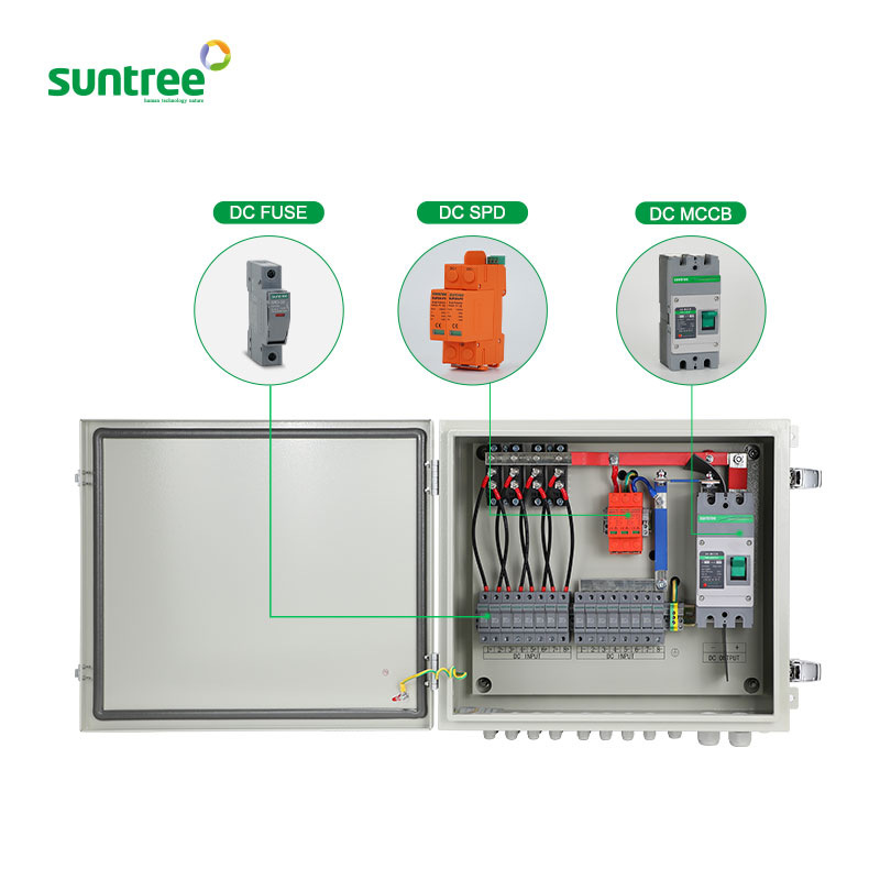 Suntree 8 in 1 Out Metal Solar - Solar Combiner Box review and price