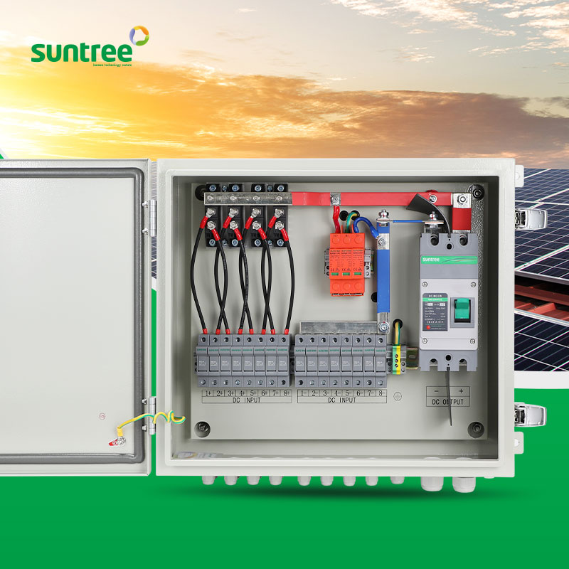 Suntree 8 in 1 Out Metal Solar - Solar Combiner Box review and price