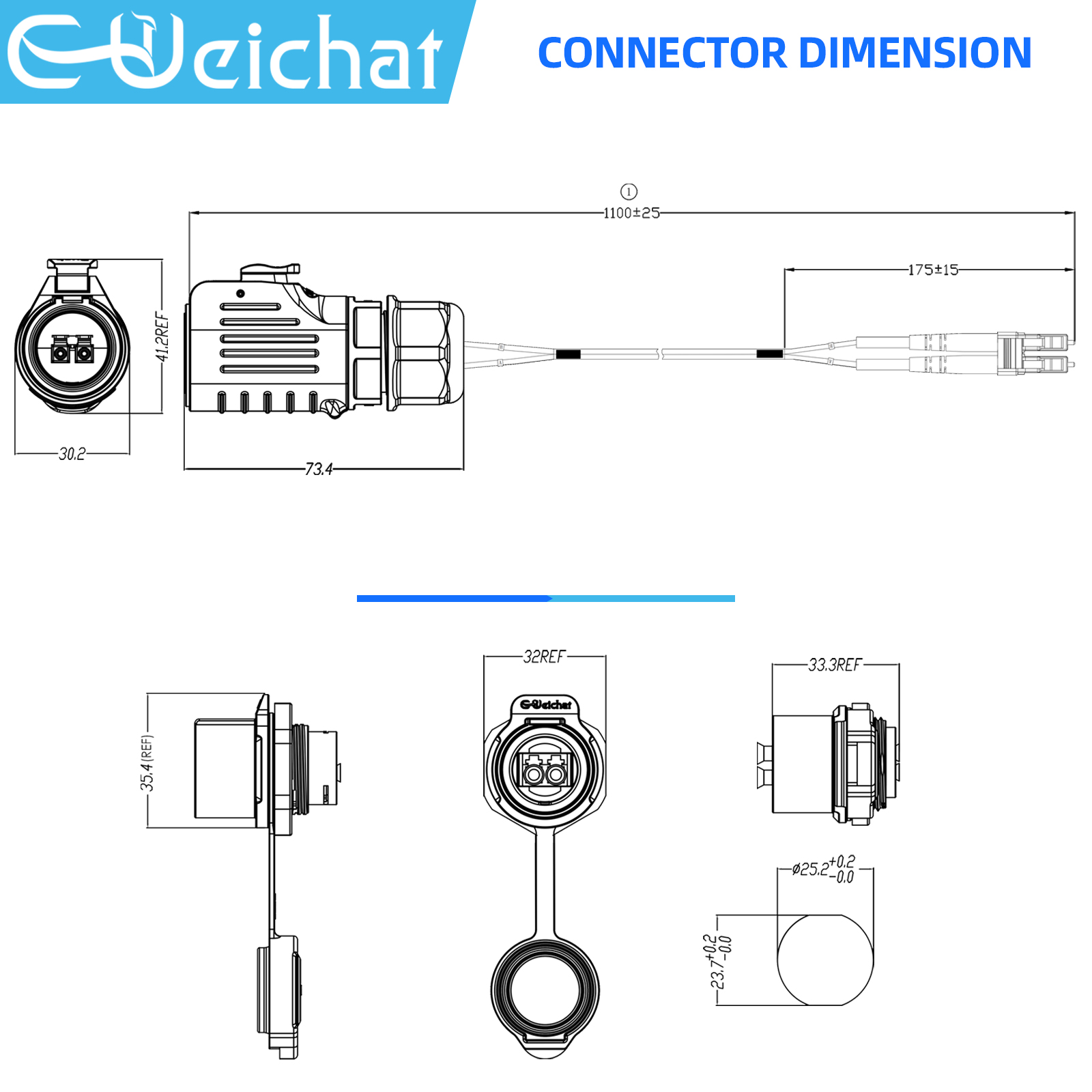 LP24 Waterproof 1m Extension C - Cable Gland Waterproof review and price