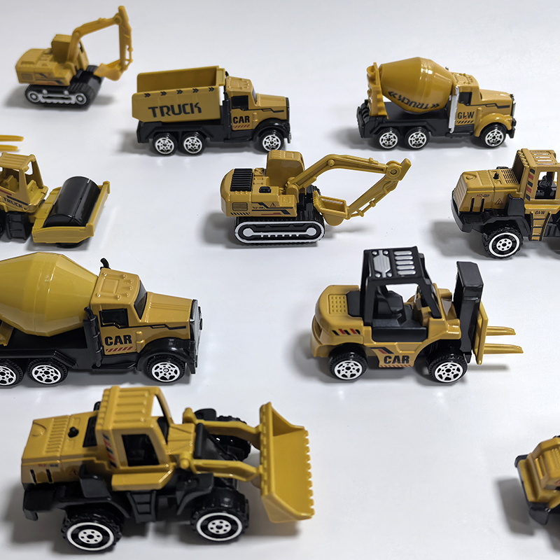 6pcs/Set Alloy Crane Truck Car - Renewable Energy Model review and price