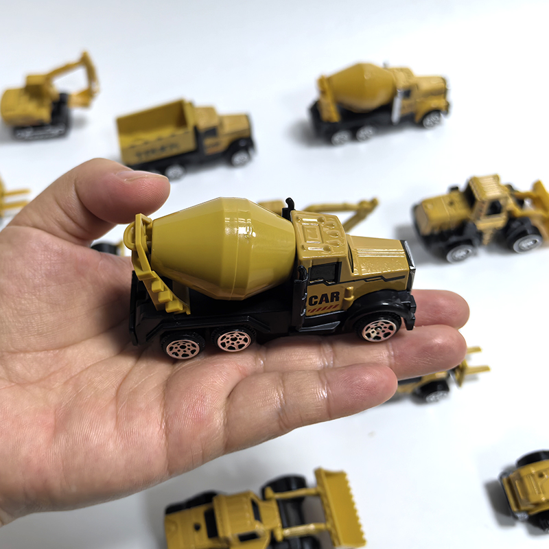 6pcs/Set Alloy Crane Truck Car - Renewable Energy Model review and price