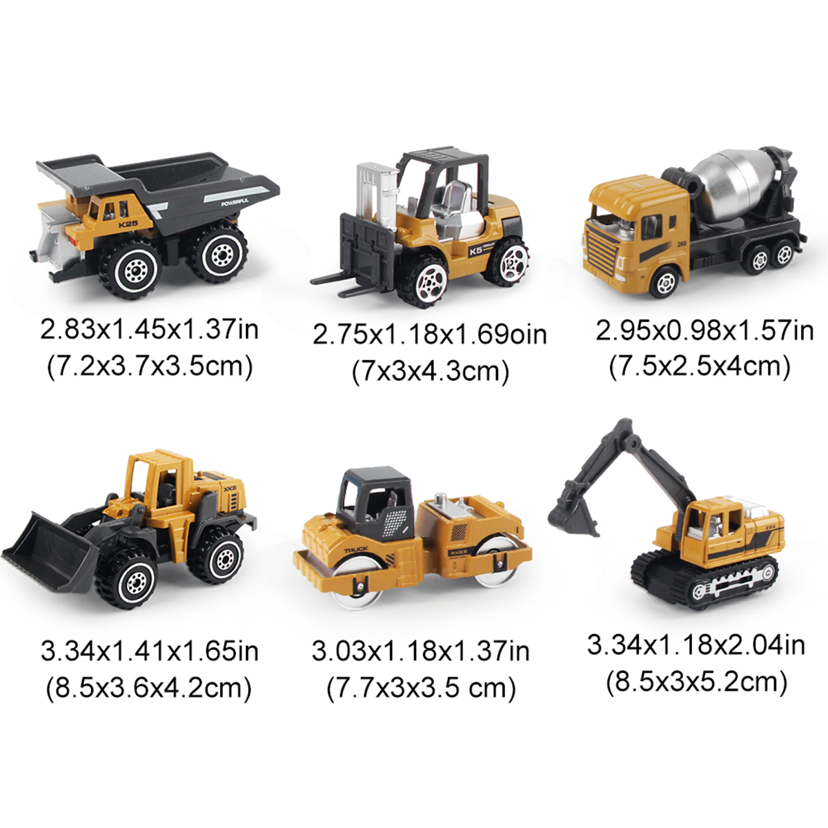 6pcs/set Alloy Engineering Tru - Renewable Energy Model review and price