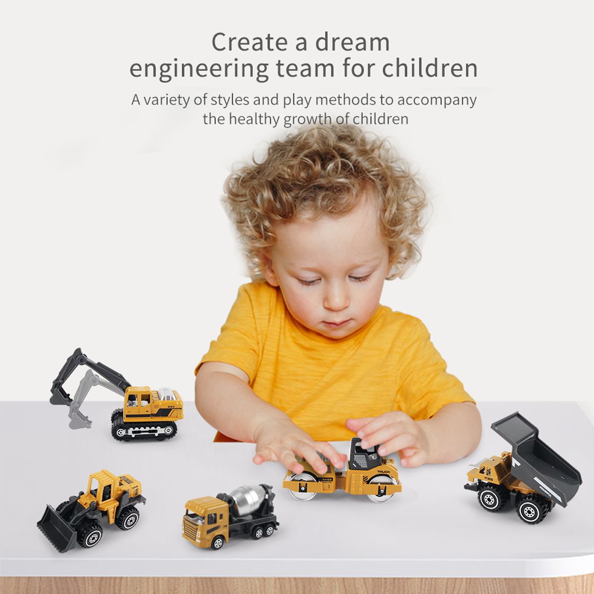 6pcs/set Alloy Engineering Tru - Renewable Energy Model review and price