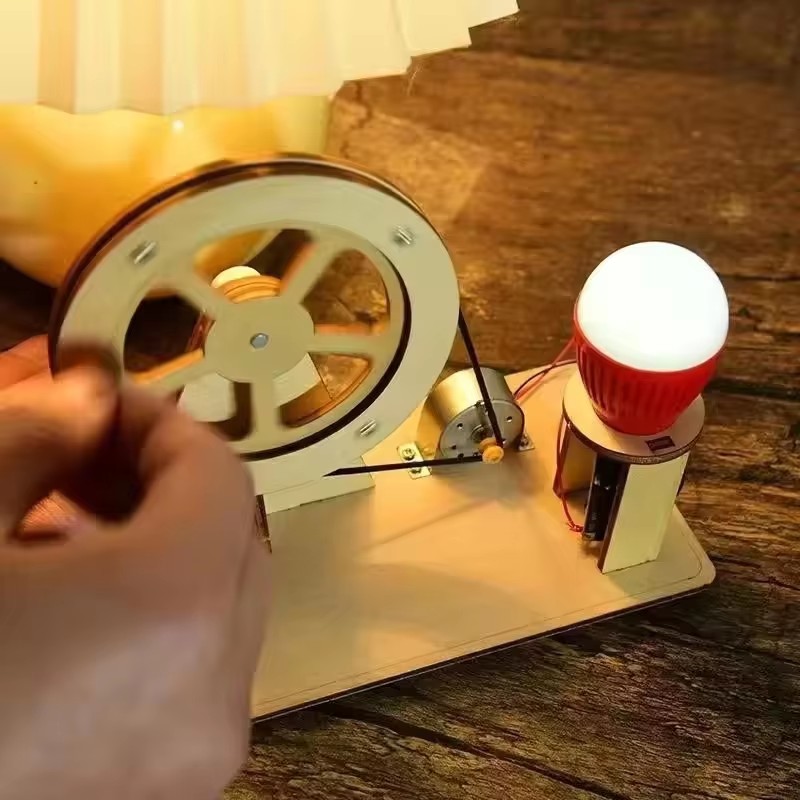 DIY Hand Crank Generator Scien - Renewable Energy Project review and price