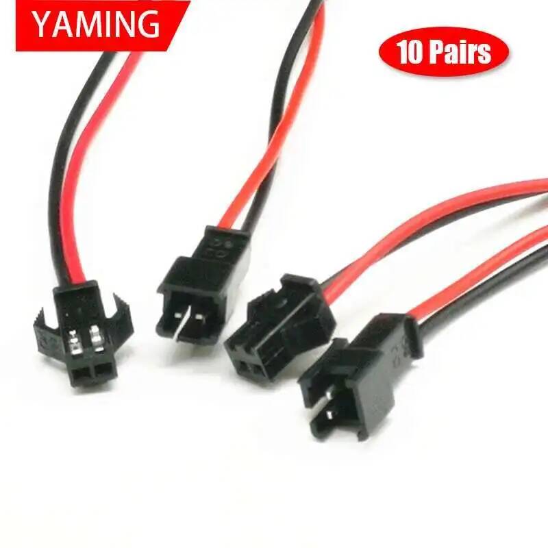 10Pairs 10cm Long JST SM 2Pins - Cable Gland Waterproof review and price