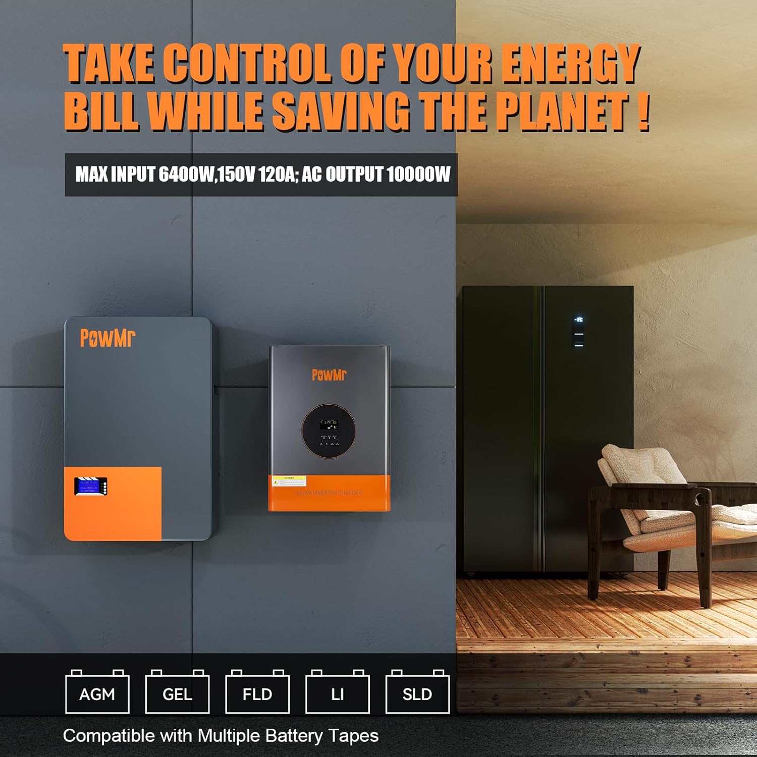 PowMr 10KW 5KW Split Phase Inv - Solar Pump Controller review and price